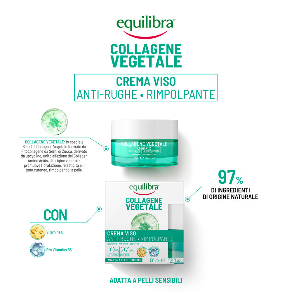 Crema Viso Collagene Vegetale