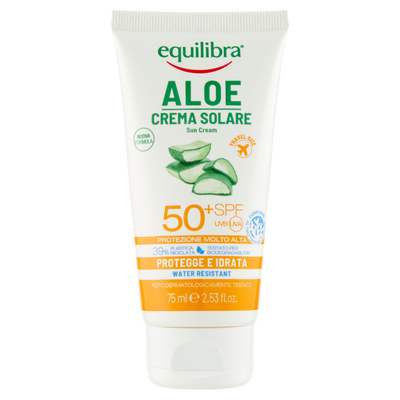 Crema Solare SPF 50+ Minitaglia Aloe