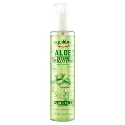 Gel Detergente Micellare Viso Aloe