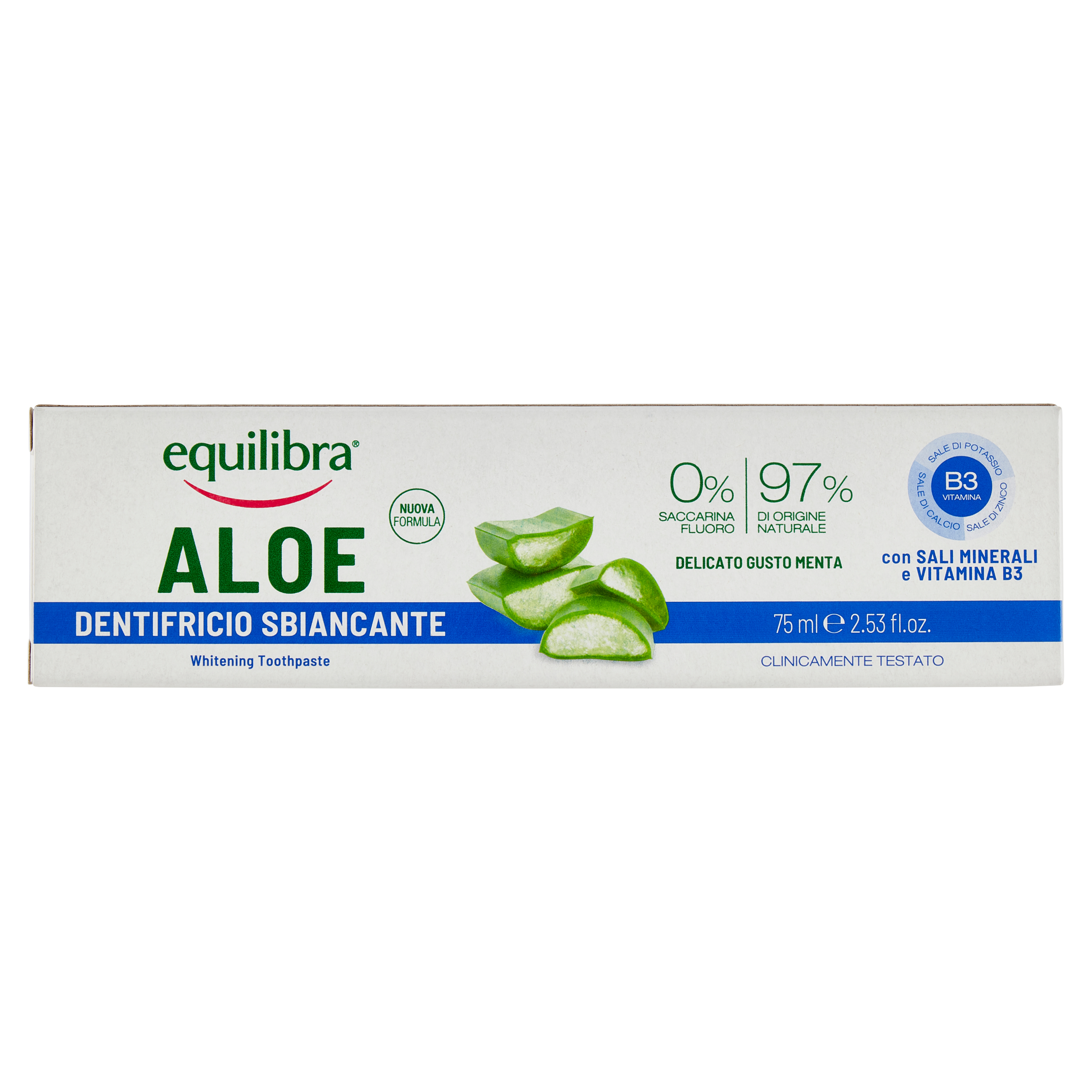 Dentifricio Sbiancante Aloe – Equilibra Store