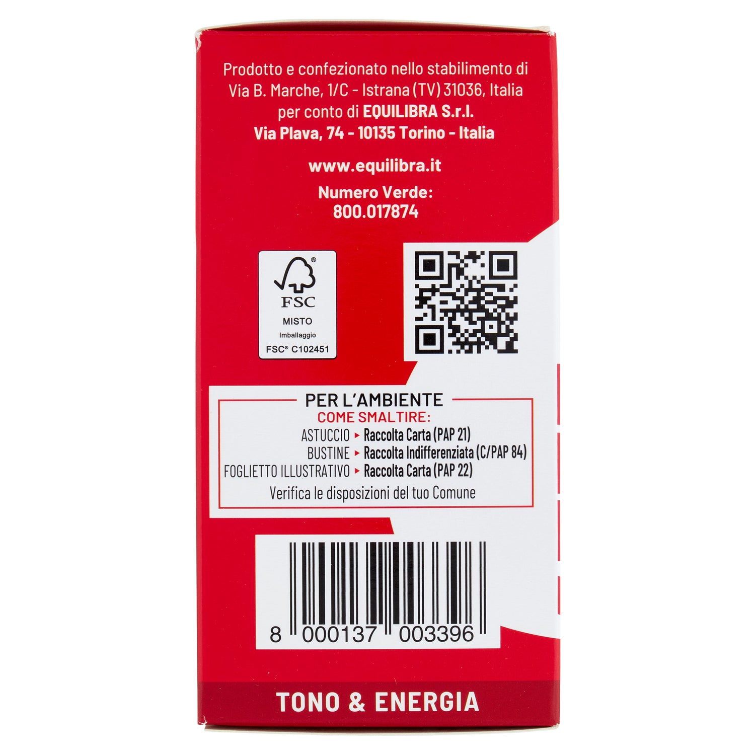 Sostegno Forte per la stanchezza e l&