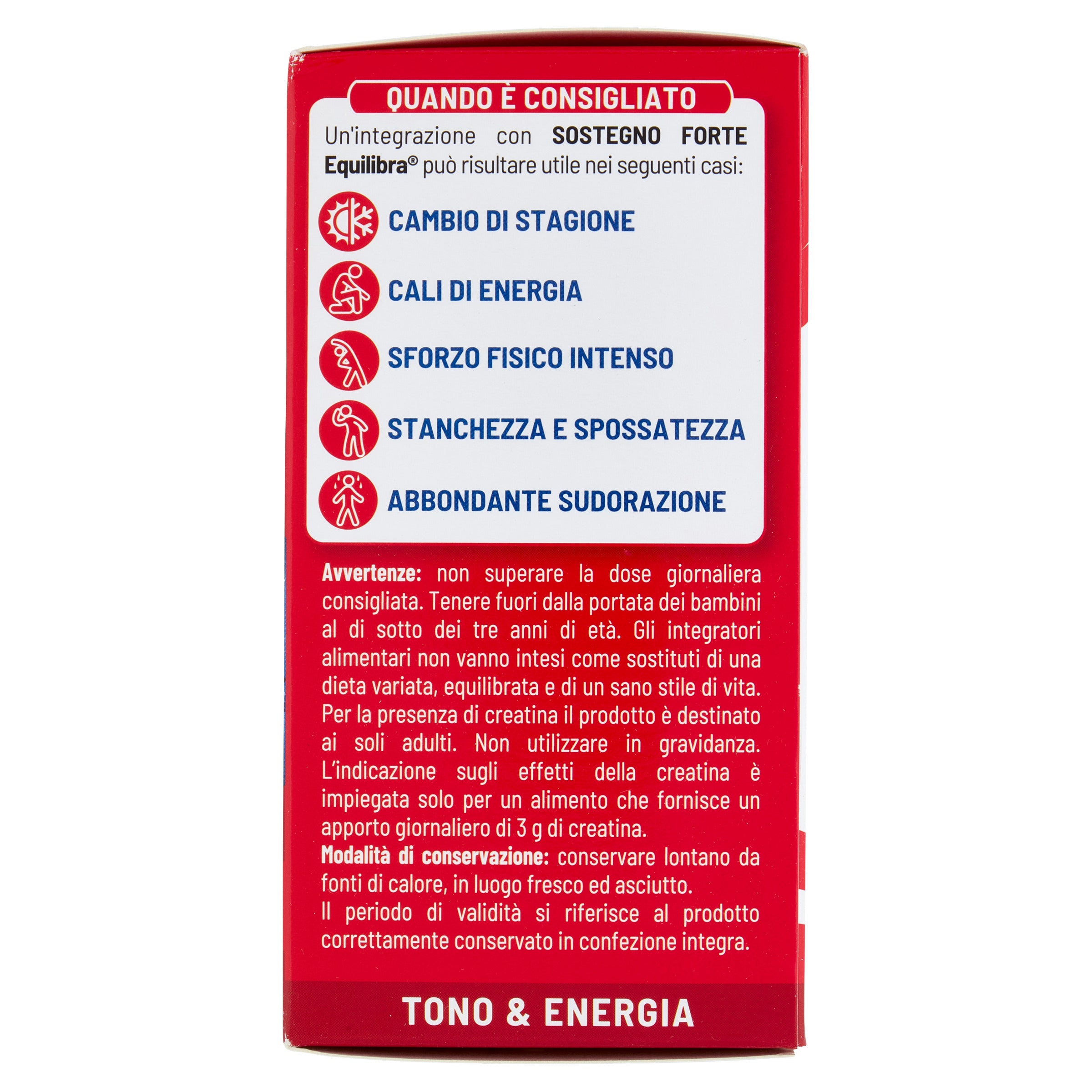 Sostegno Forte per la stanchezza e l&