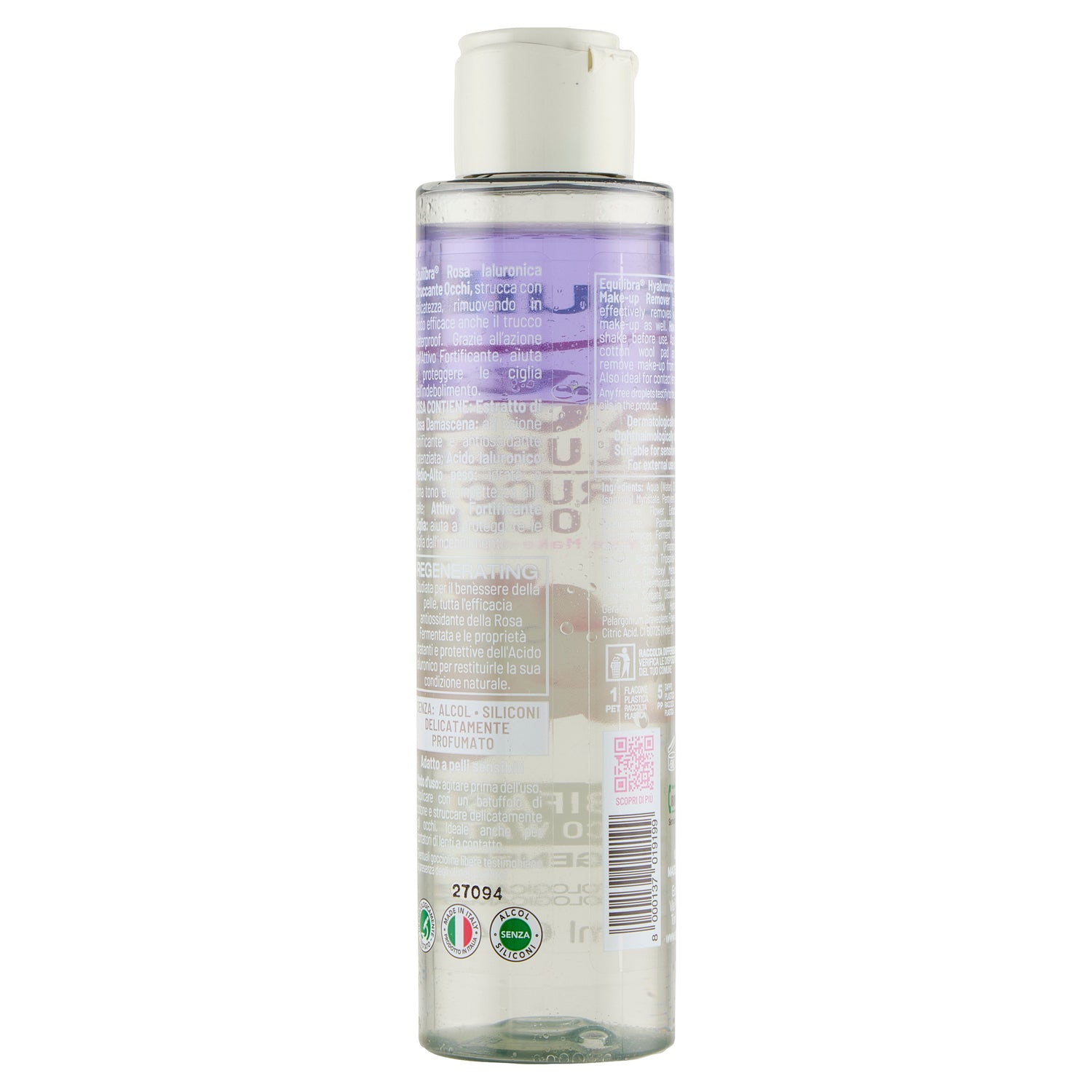 Struccante Occhi Rosa Ialuronica