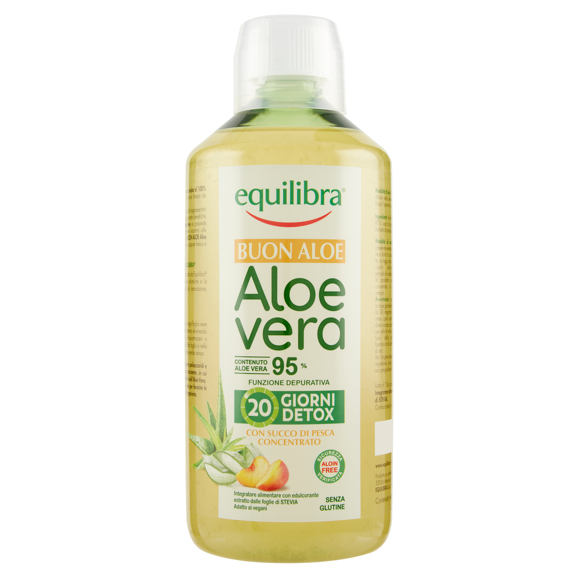 cosa succede se bevi aloe tutti i giorni Aloe Vera 95% senza aggiunta di acqua – Equilibra Store