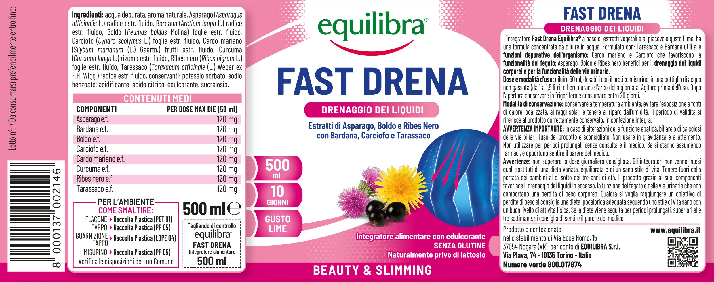 Fast Drena per il drenaggio dei liquidi