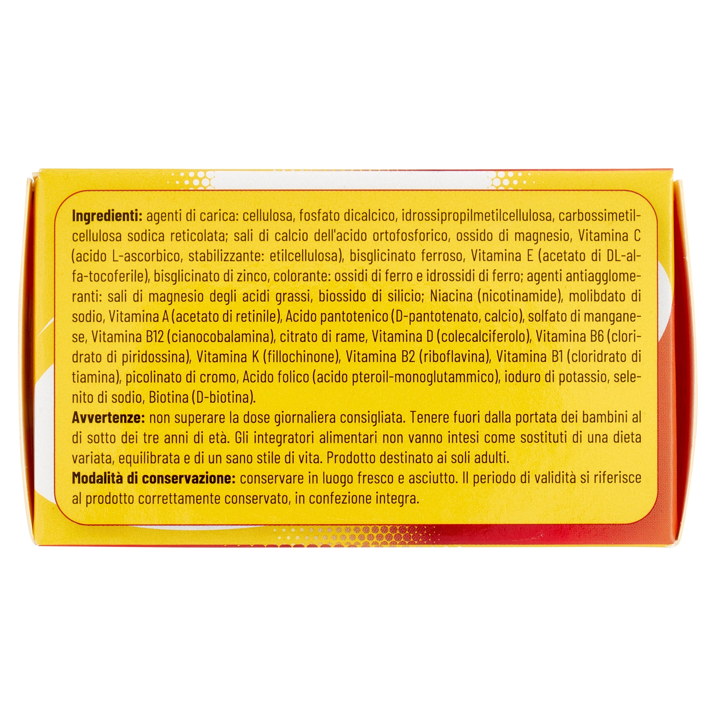 Multivitamine e Minerali compresse triplo strato