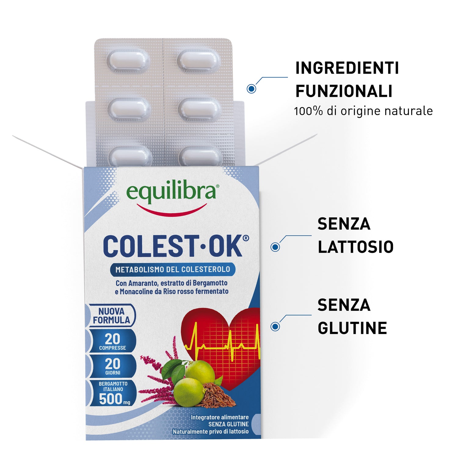 Colest-Ok per il metabolismo del colesterolo