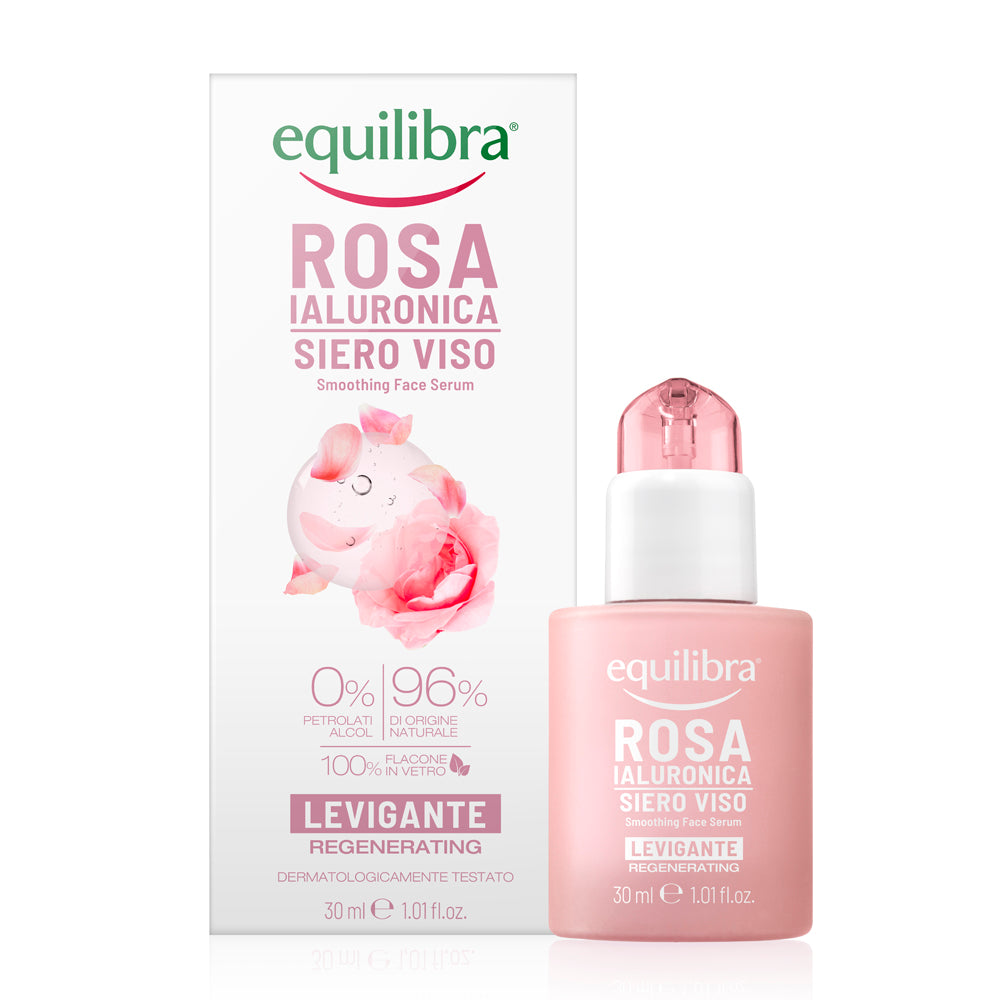 Siero Viso Levigante Rosa Ialuronica