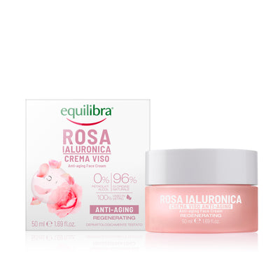 Crema Viso Anti-aging Rosa Ialuronica