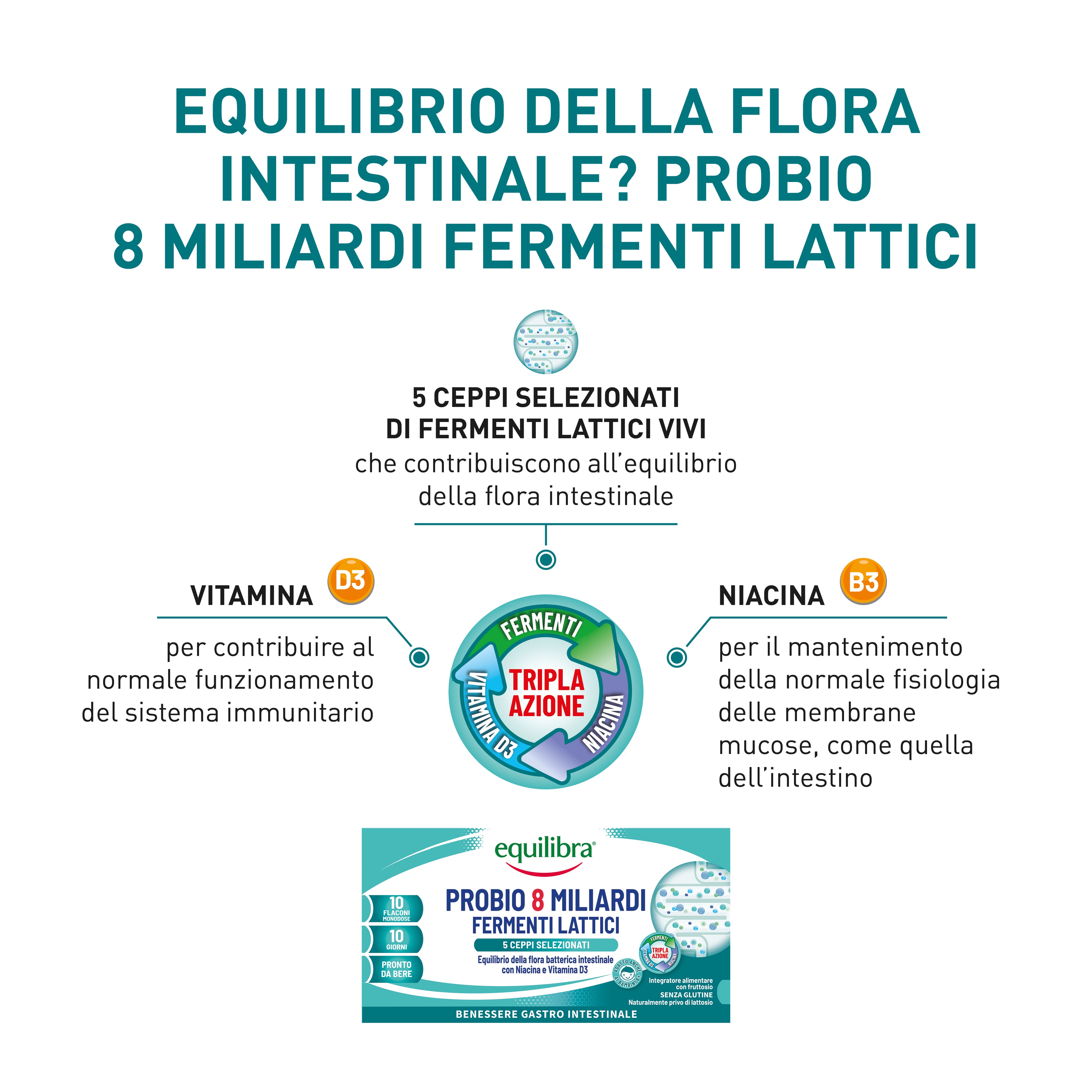 Probio 8 Miliardi fermenti lattici