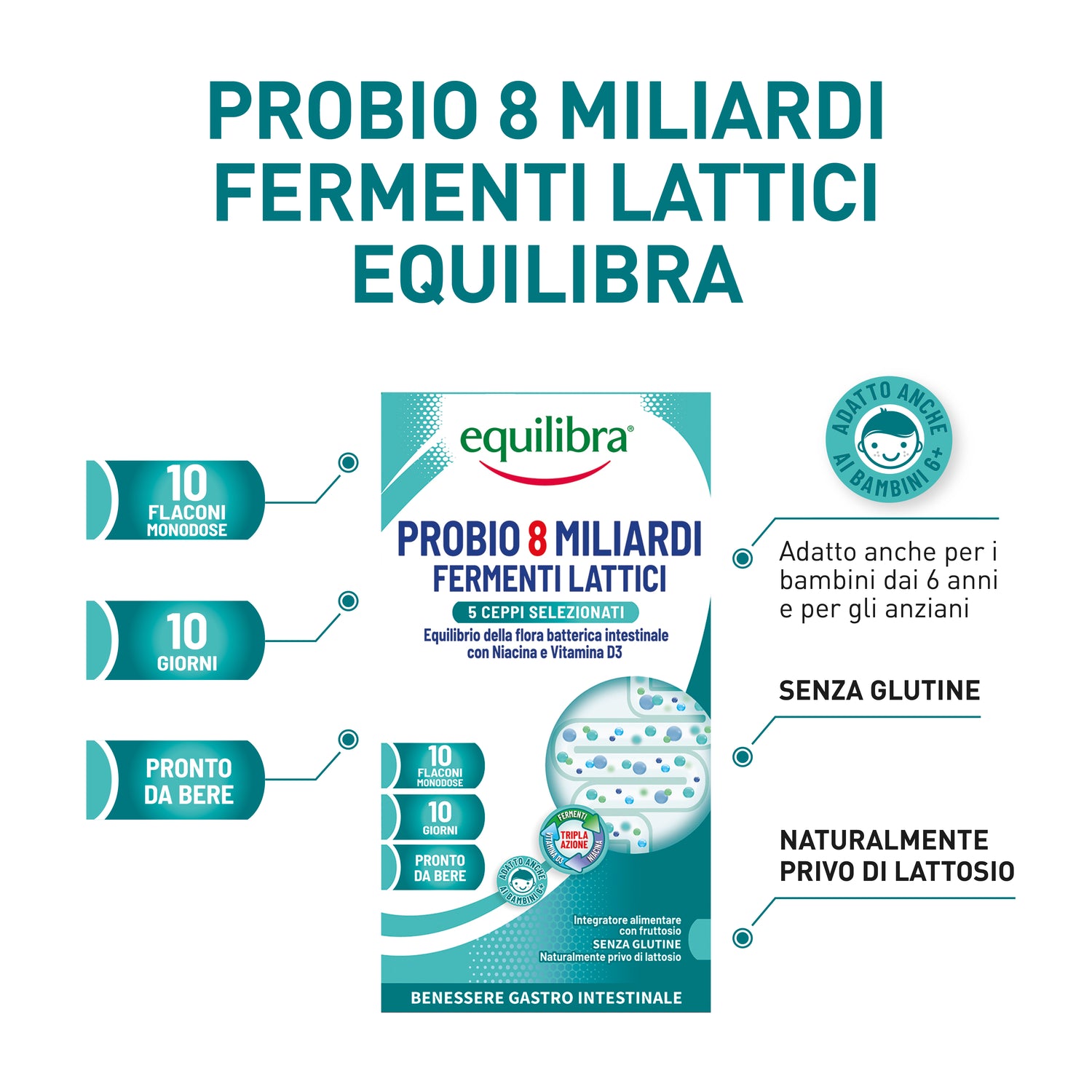 Probio 8 Miliardi fermenti lattici