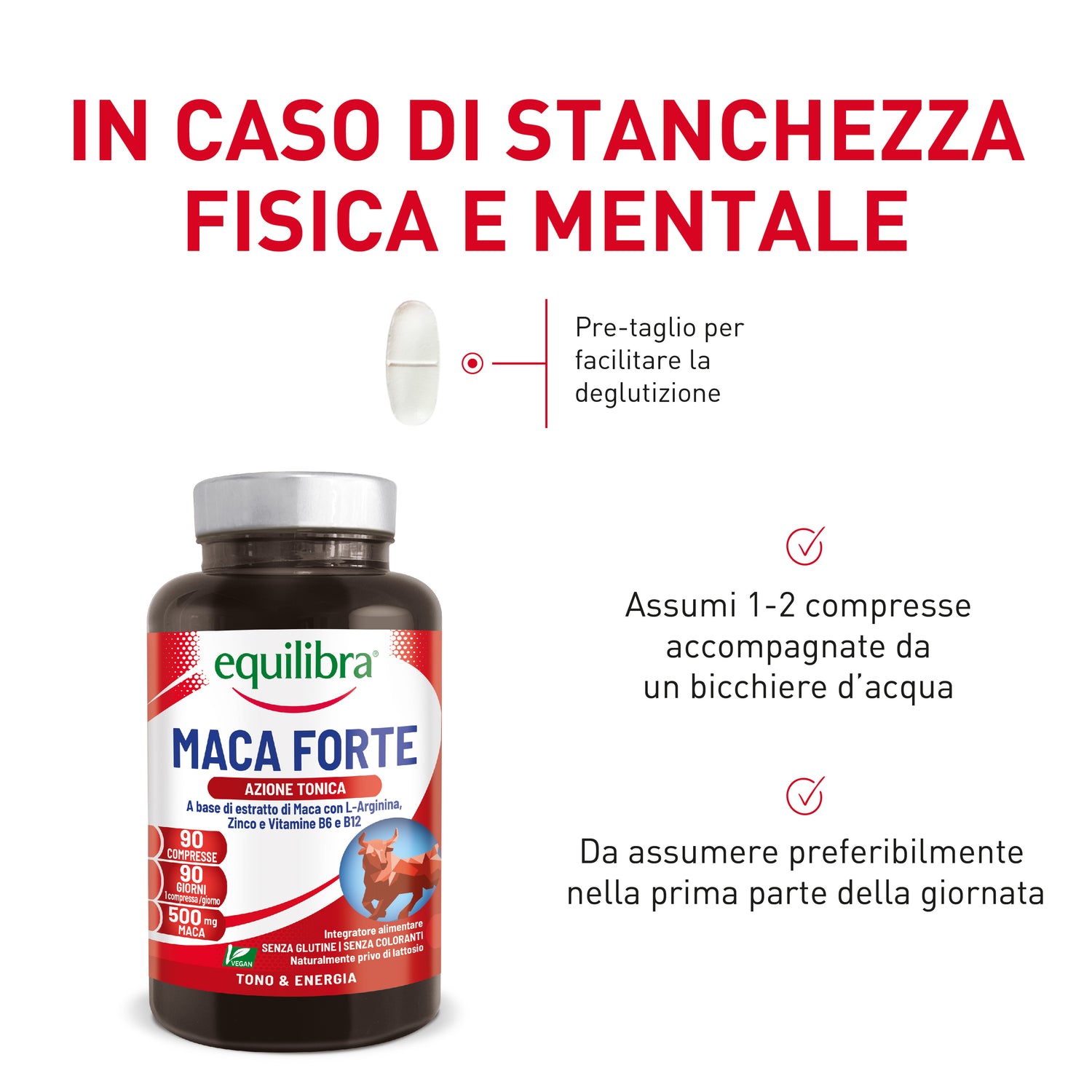 Maca Forte per il tono e il vigore fisico