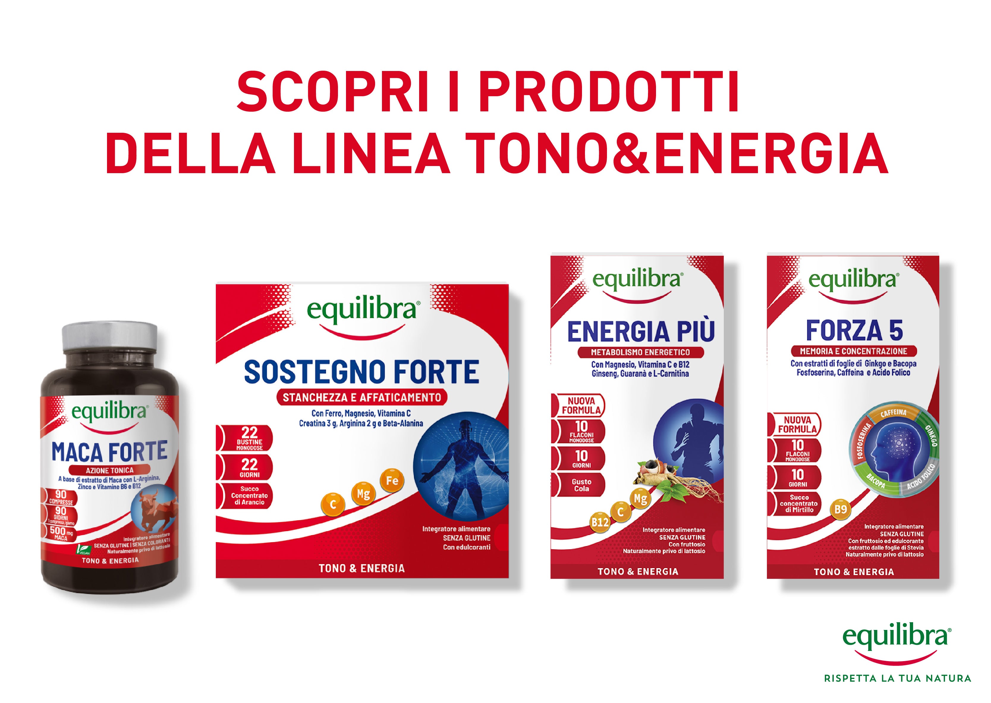 Maca Forte per il tono e il vigore fisico