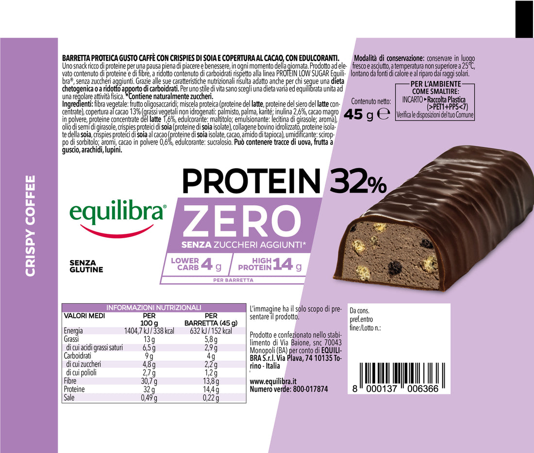 Protein 32% Zero Crispy Coffee