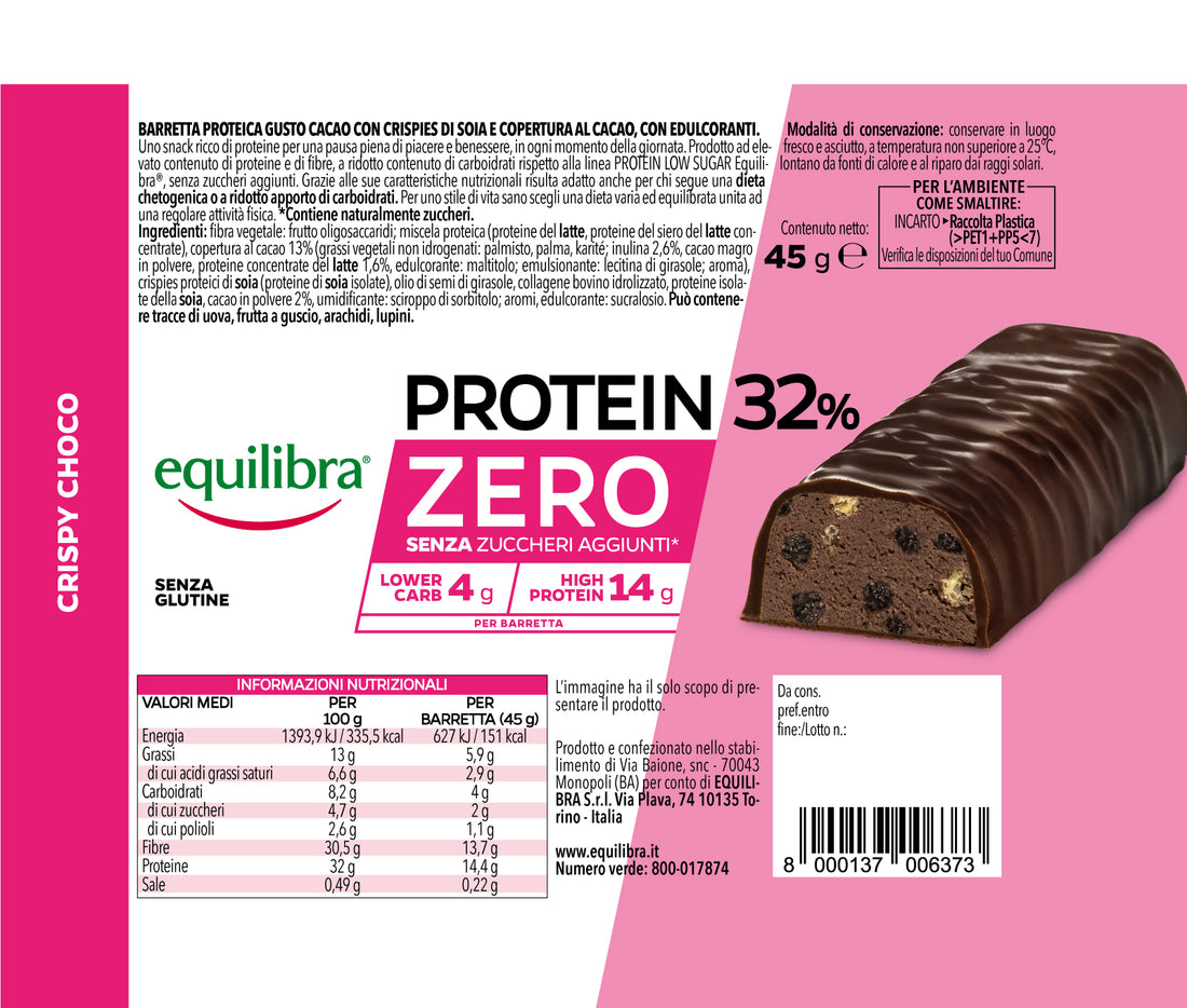 Protein 32% Zero Crispy Choco