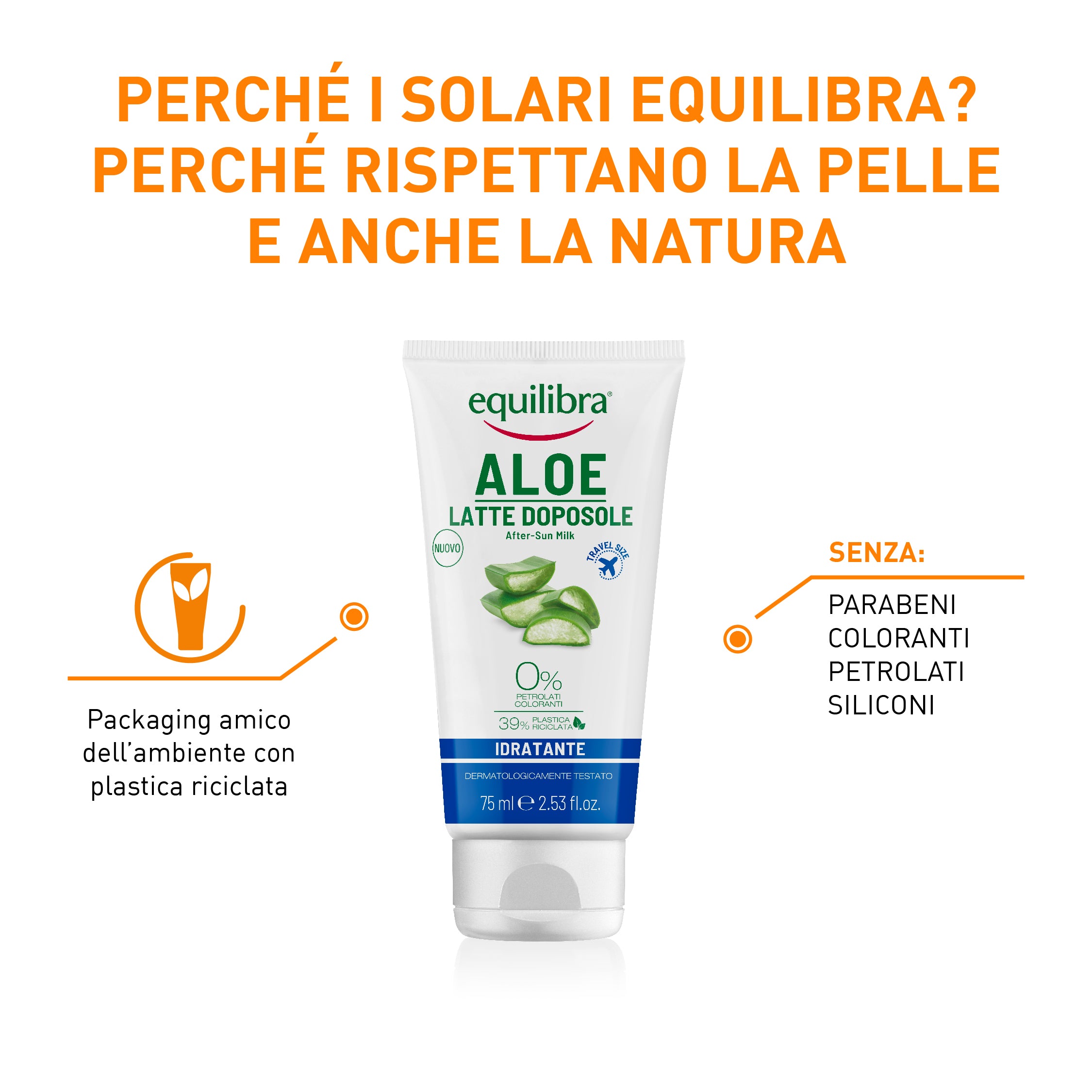 Latte Doposole Minitaglia Aloe