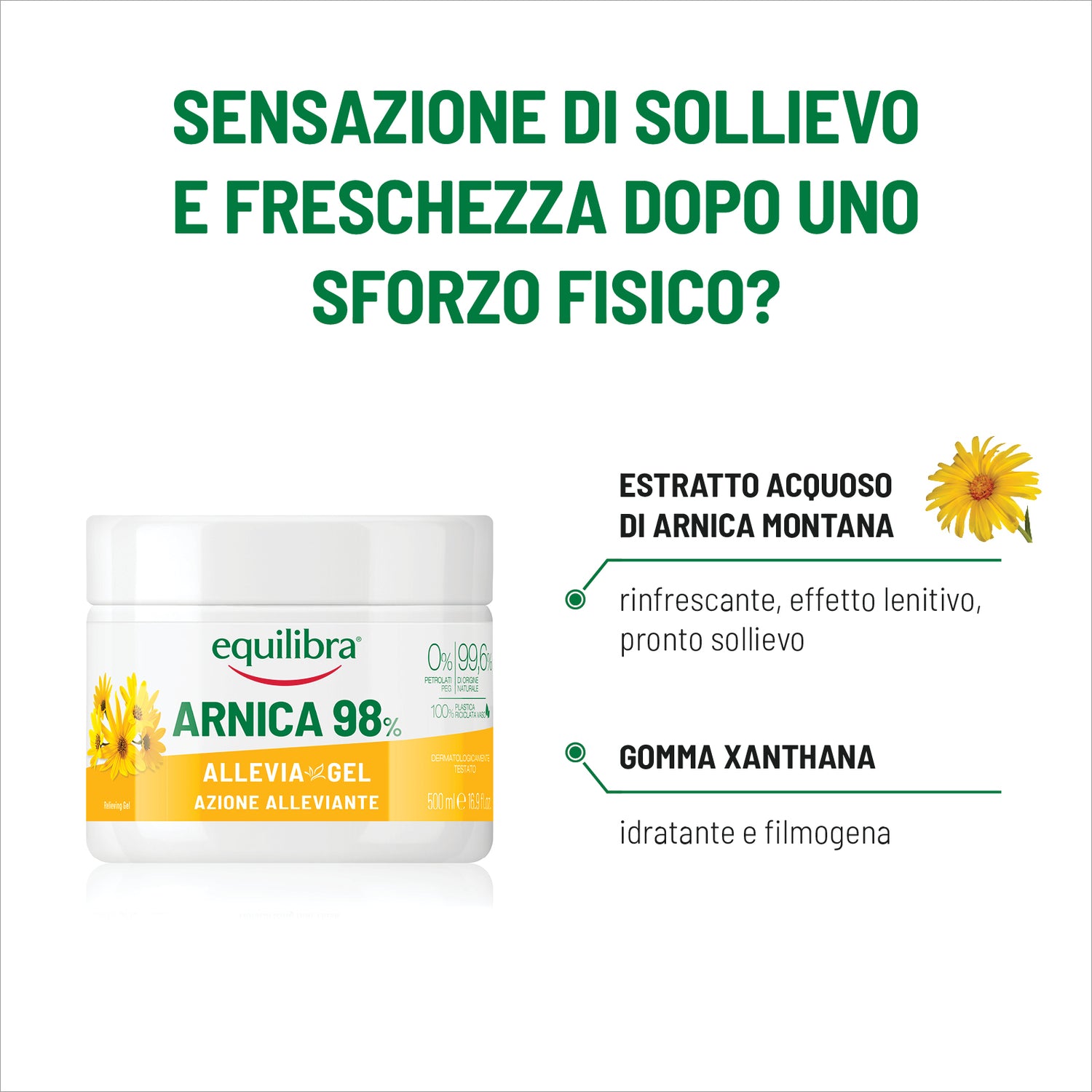 Arnica 98% Allevia Gel