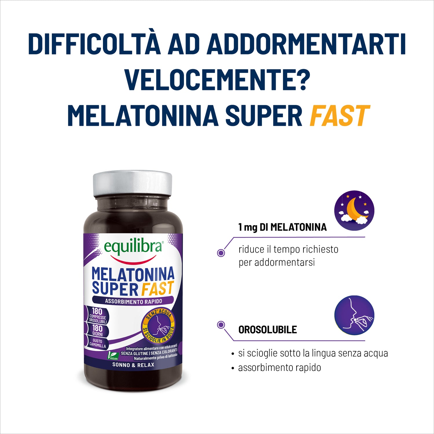 Melatonina Superfast