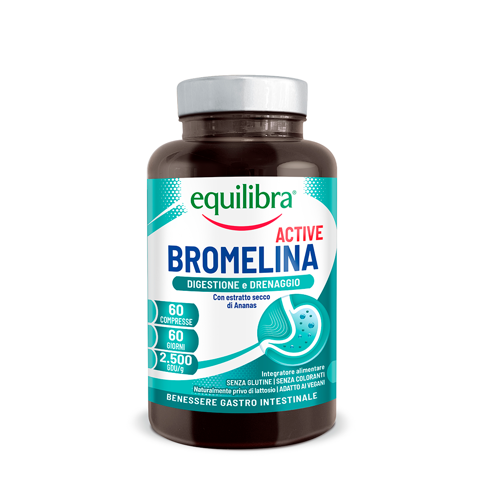 Bromelina Active per la digestione e il drenaggio