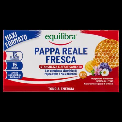 Pappa Reale Fresca per la stanchezza e l'affaticamento Maxi Formato