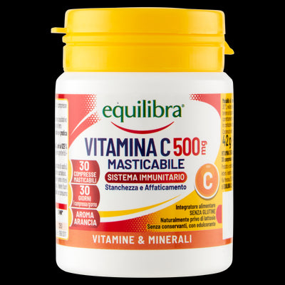 Vitamina C 500mg 30 compresse per il sistema immunitario