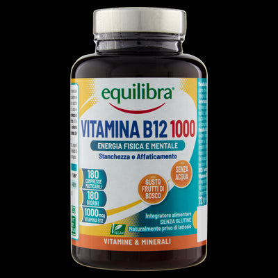 Vitamina B12 1000 per l'energia fisica e mentale