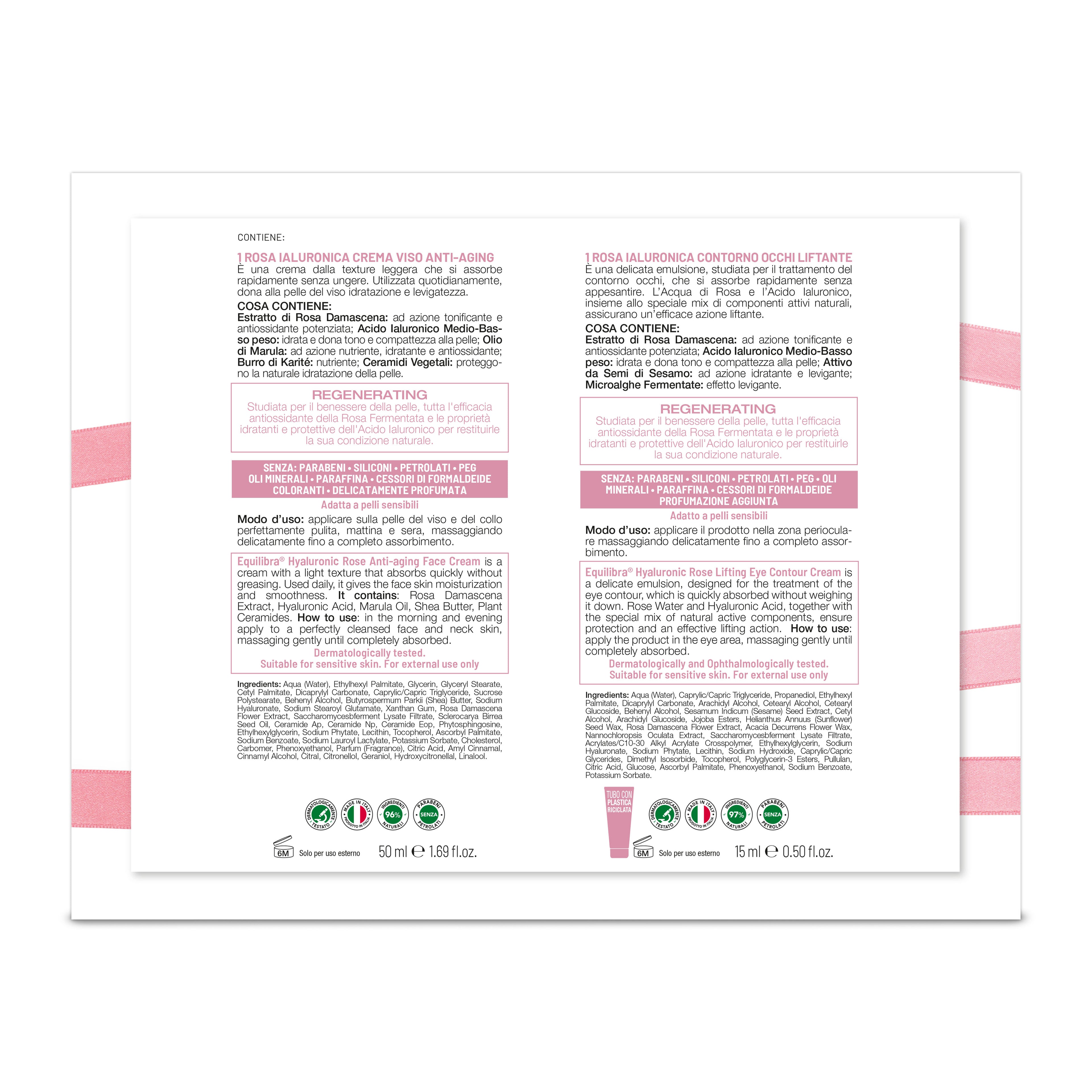 Kit Viso Anti-Aging Rosa Ialuronica