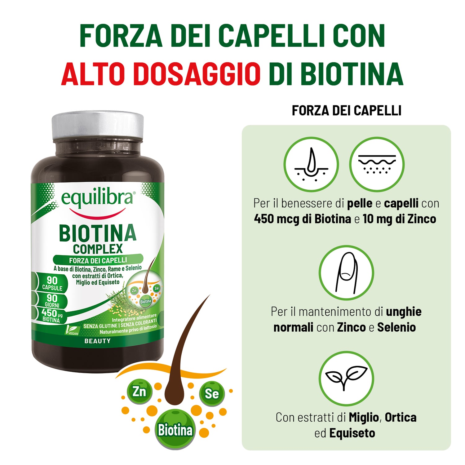 Integratore Biotina Complex