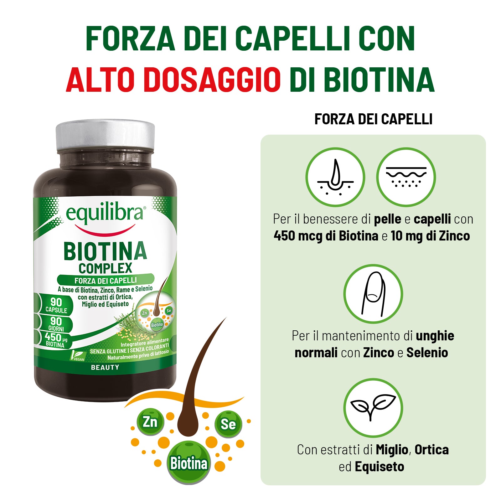 Integratore Biotina Complex