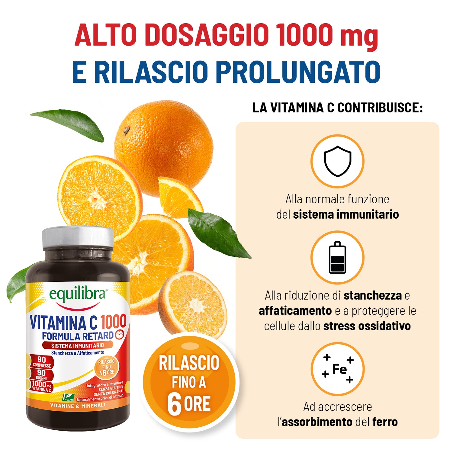 Vitamina C 1000 per il sistema immunitario