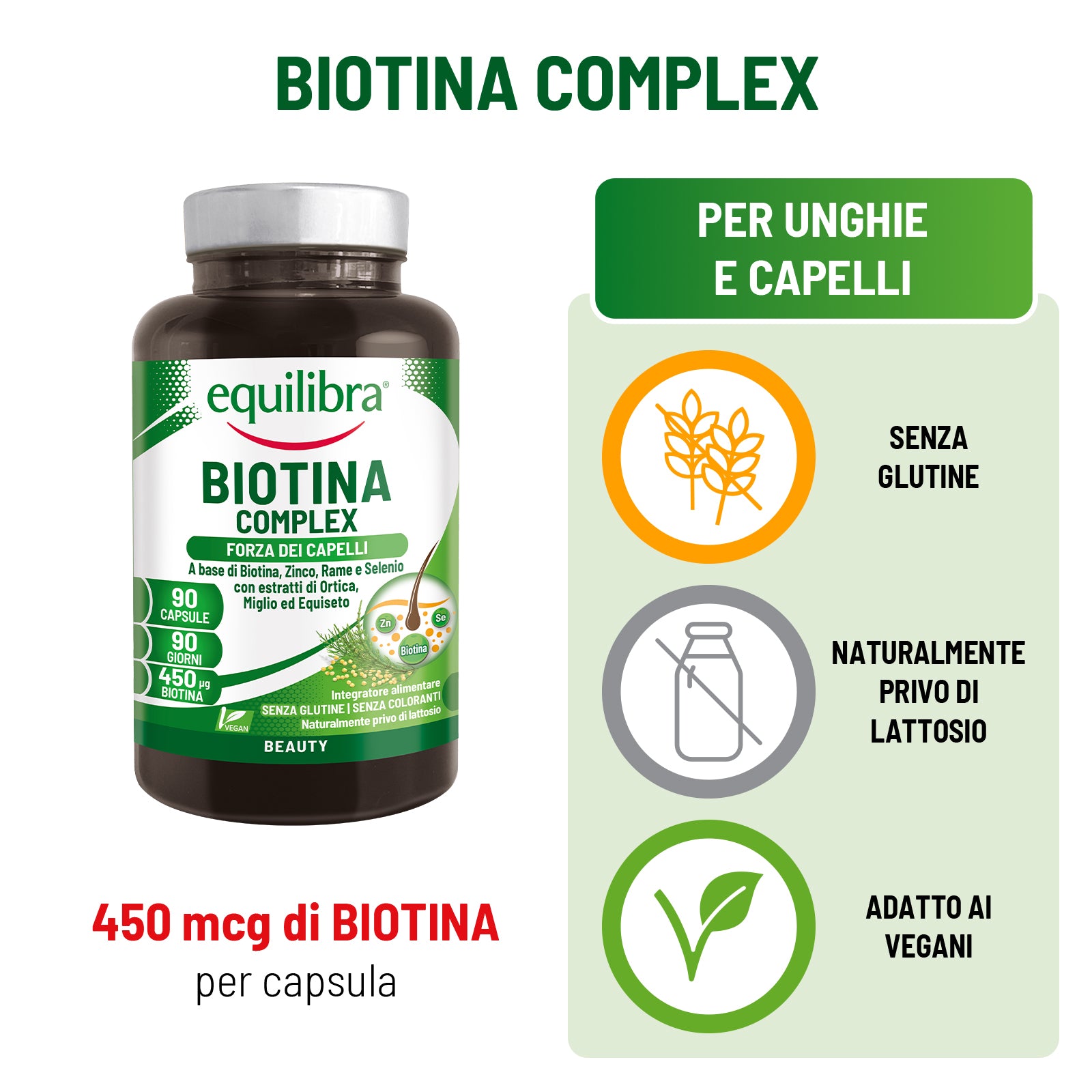 Integratore Biotina Complex