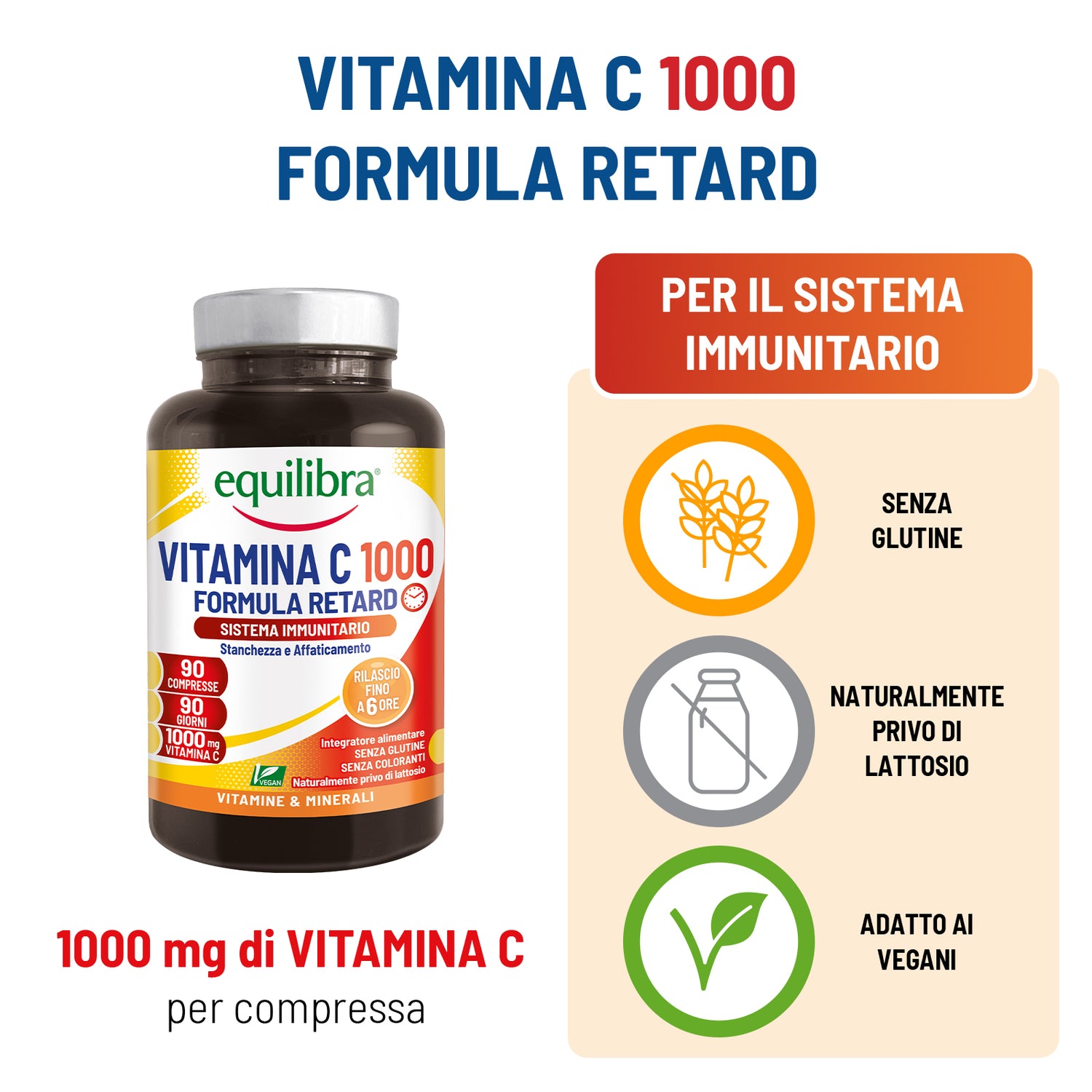 Vitamina C 1000 per il sistema immunitario