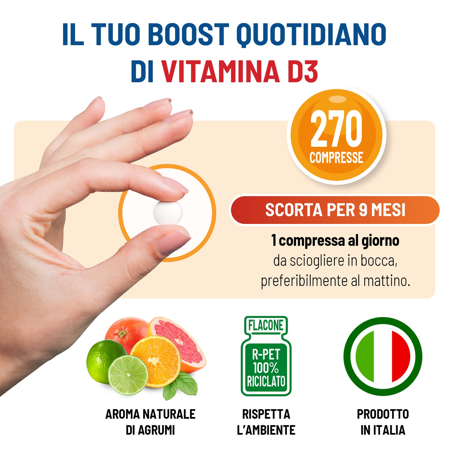 VITAMINA D3 Orosolubile