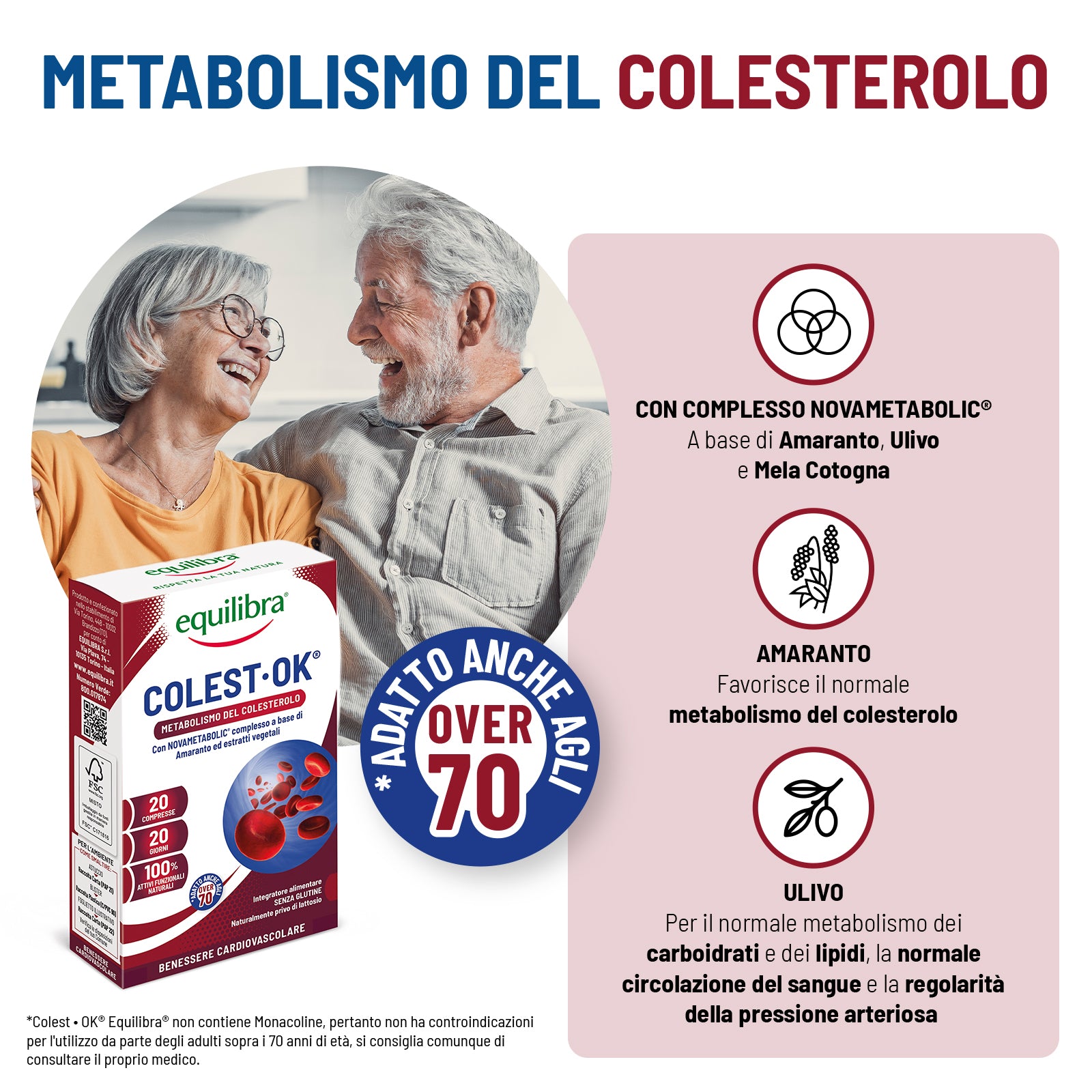 Colest-OK per il metabolismo del colesterolo