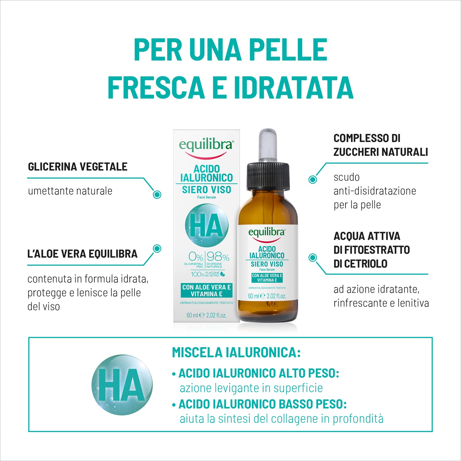 Siero Viso Acido Ialuronico