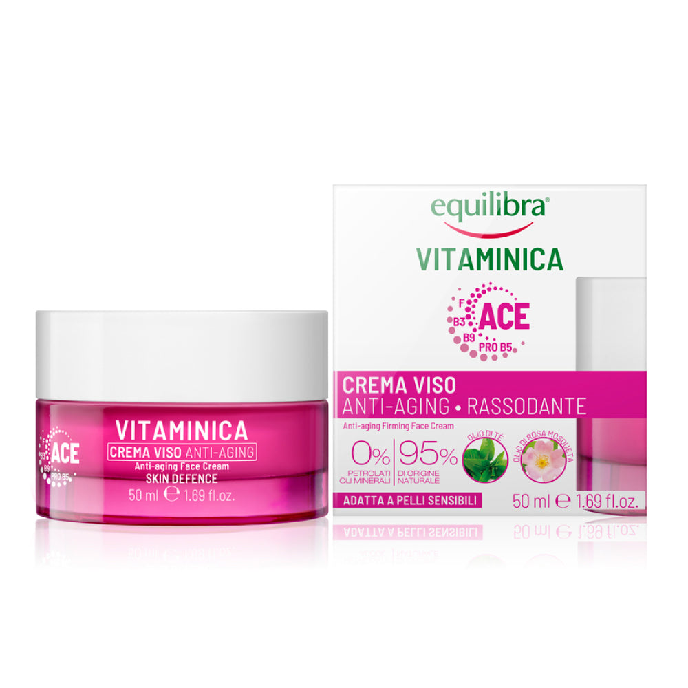 Crema Viso Anti-Aging con Complesso Multivitaminico