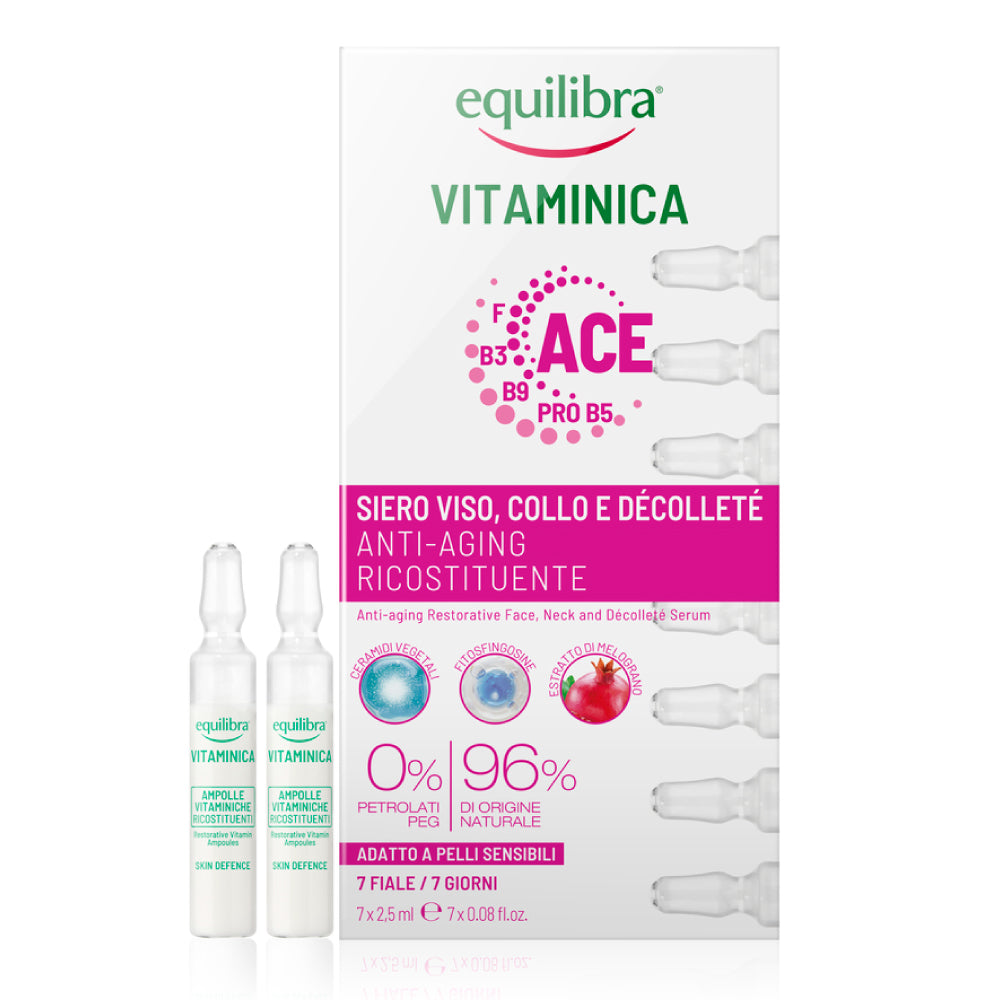 Siero Viso Collo e Décolleté Anti-aging Vitaminica