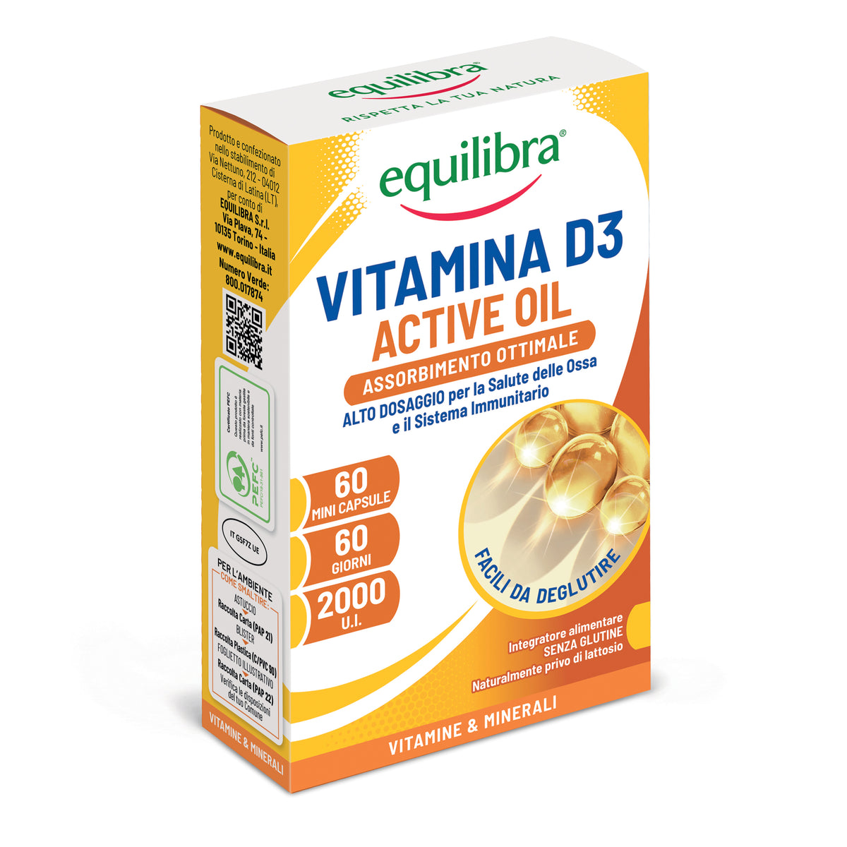 Vitamina D3 Active Oil ad alto dosaggio