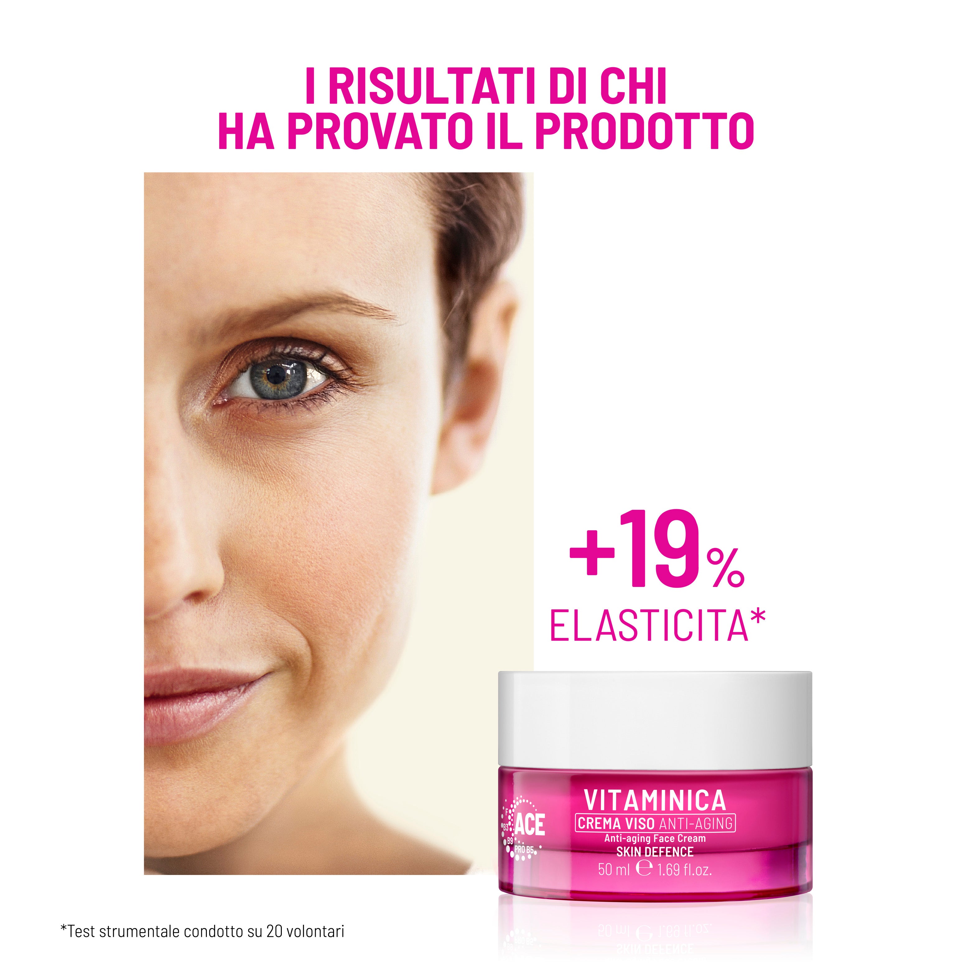 Crema Viso Anti-Aging con Complesso Multivitaminico