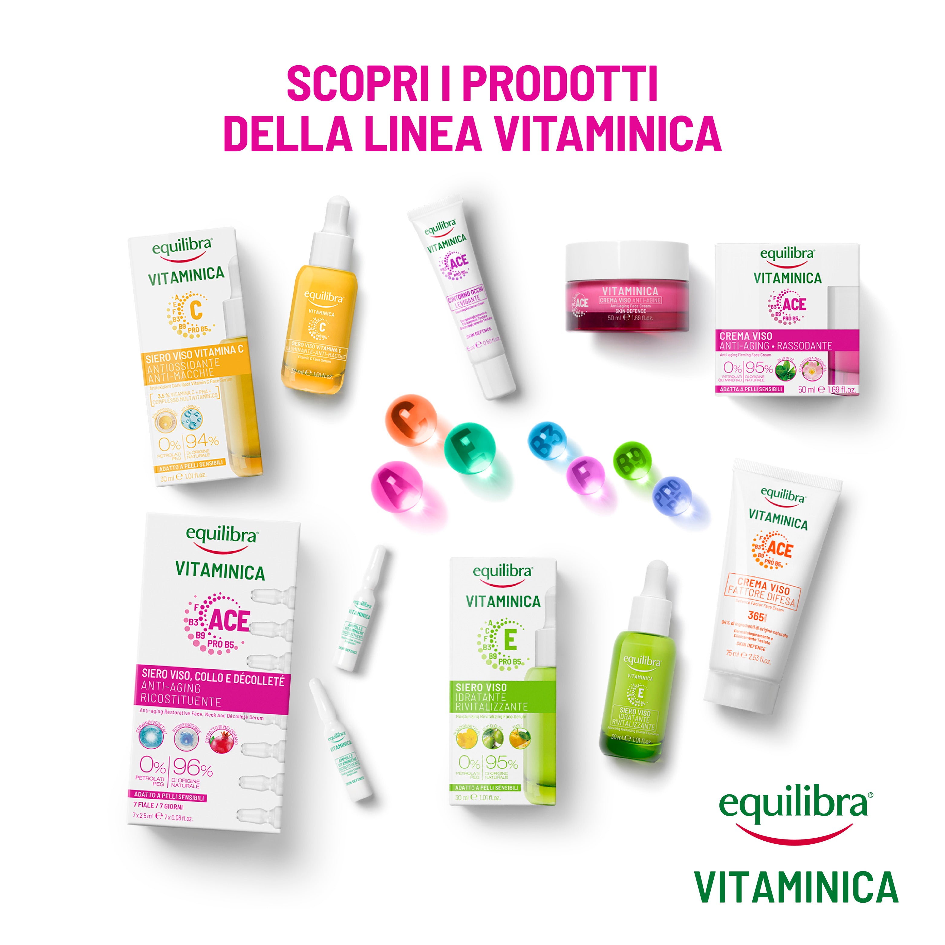 Crema Viso Anti-Aging con Complesso Multivitaminico