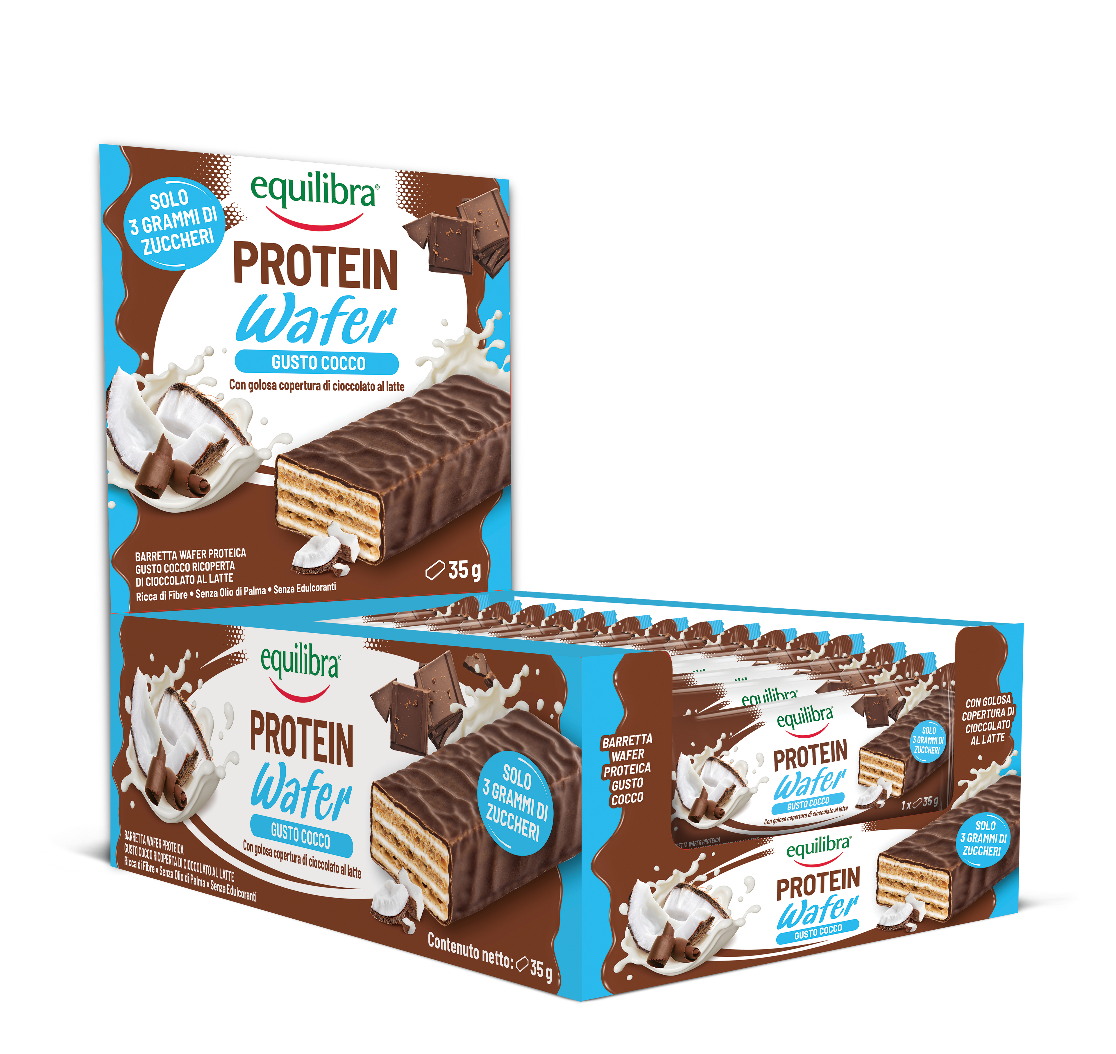 Barrette x 25 Protein Wafer Cocco