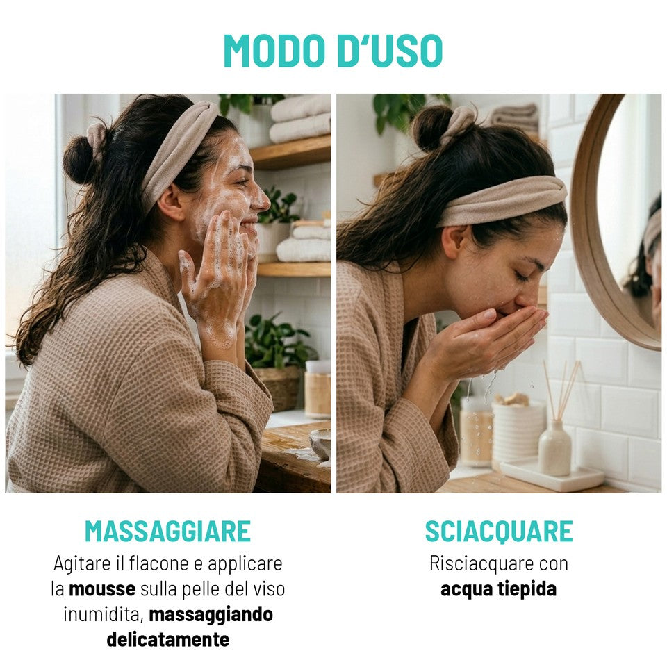 Mousse Detergente Aloe Ialuronica