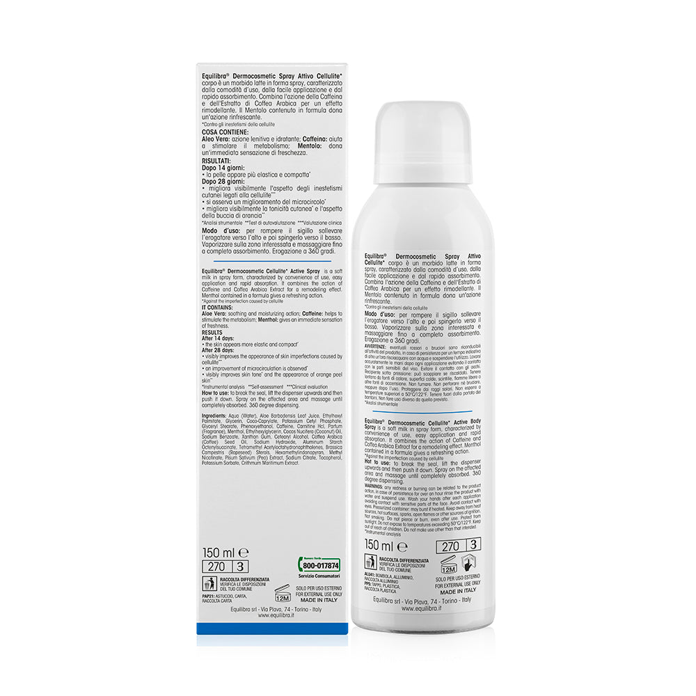Spray Attivo Cellulite Rimodellante Corpo