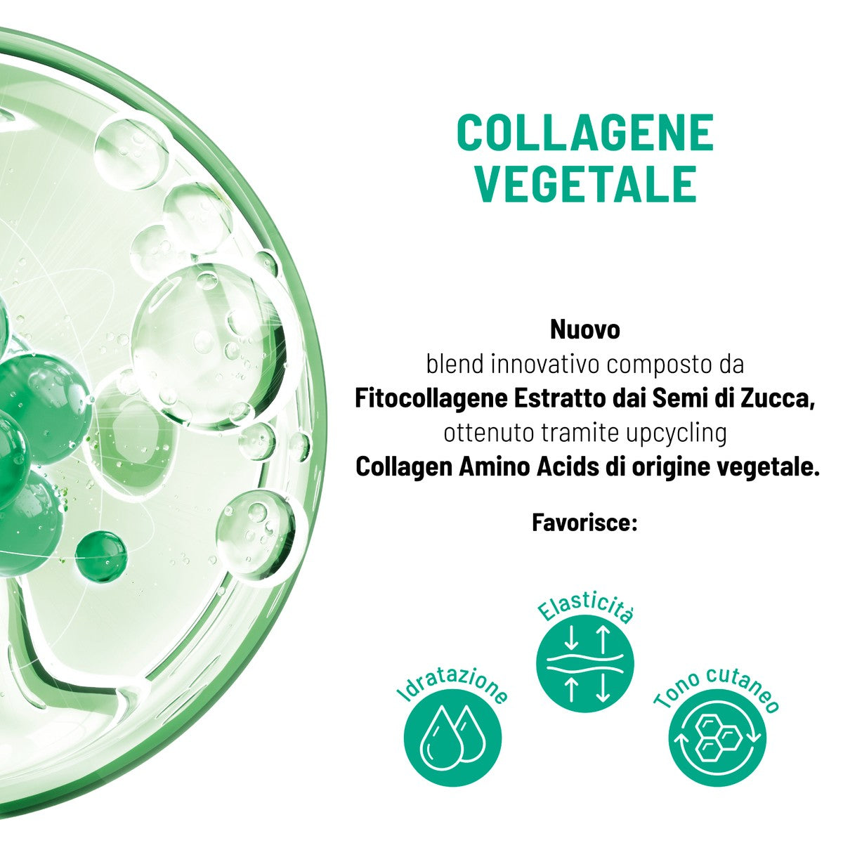 Maschera Viso Anti-aging Collagene Vegetale