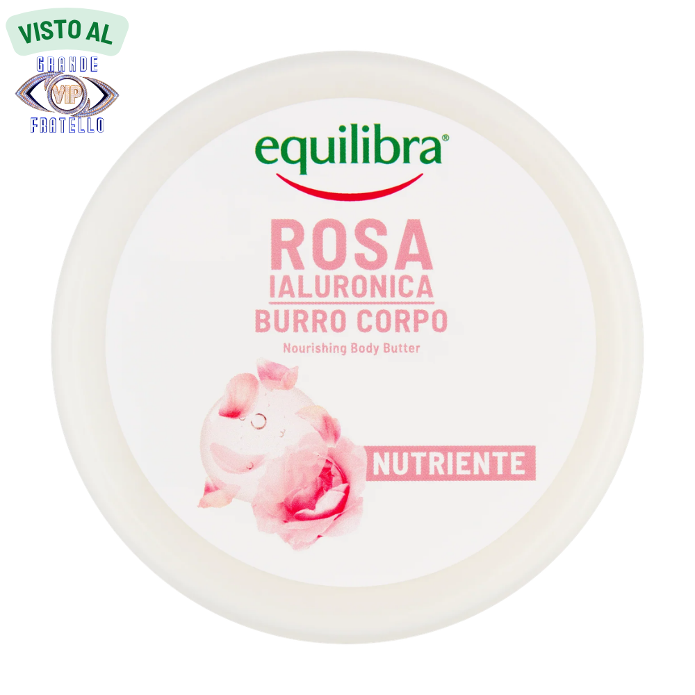 Burro Corpo Nutriente Rosa Ialuronica