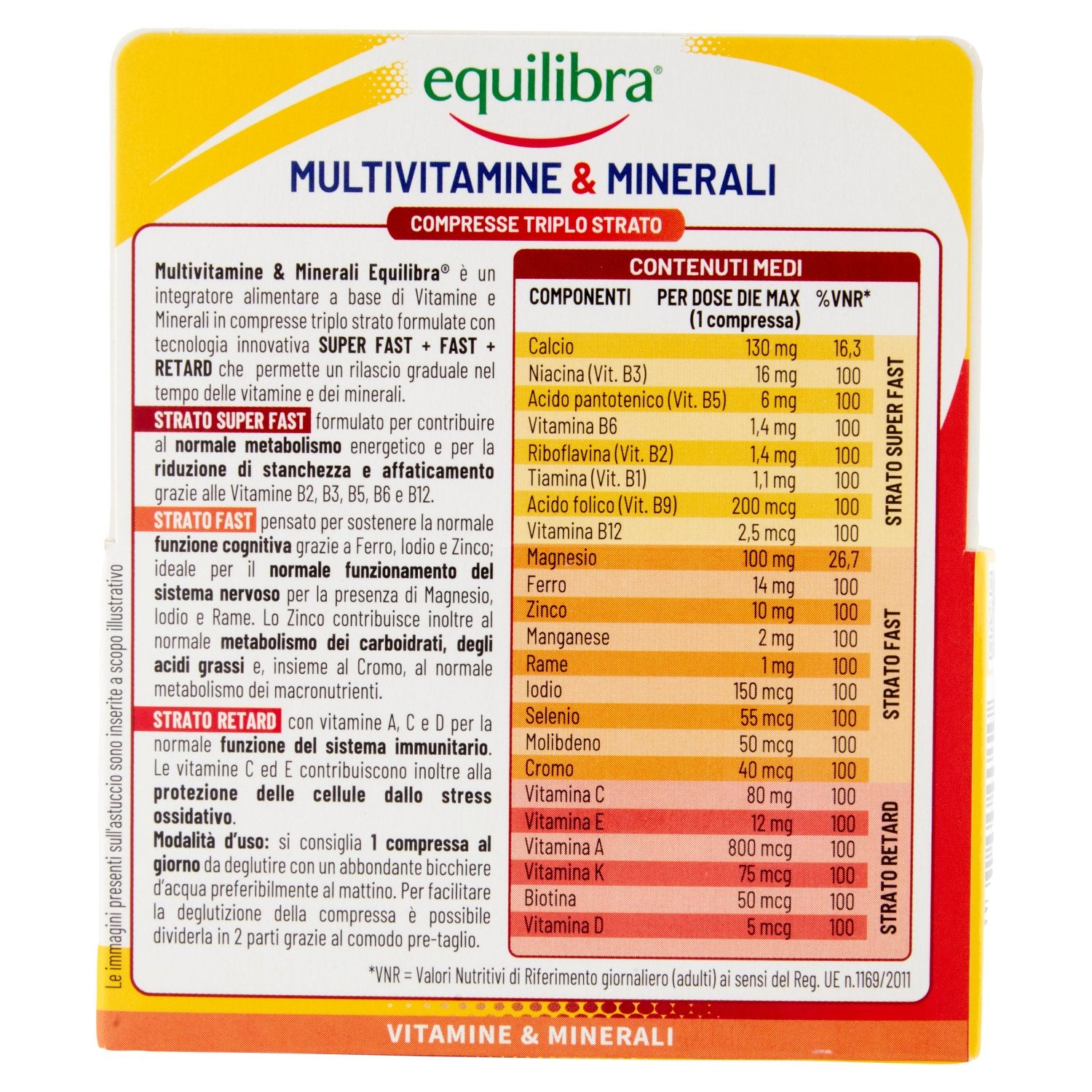 Bundle x3 Multivitamine e Minerali compresse triplo strato