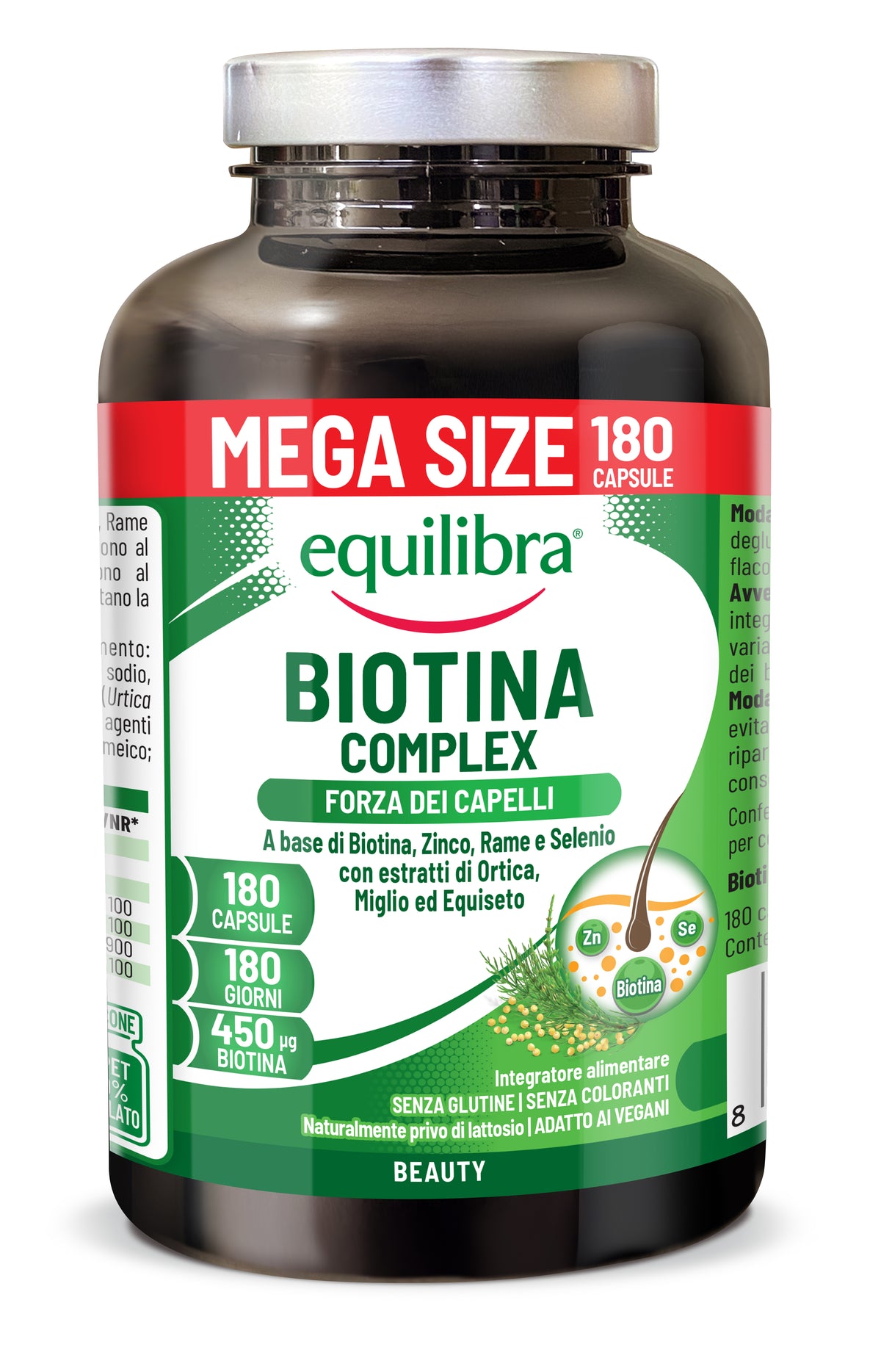 Biotina Complex Mega Size Scorta per 6 mesi
