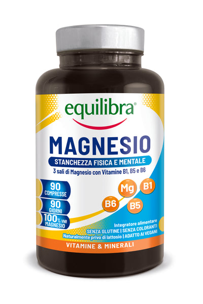 Magnesio con Vitamine B Scorta 3 mesi
