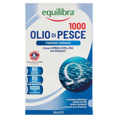 Olio di Pesce 1000 per la funzione cardiaca