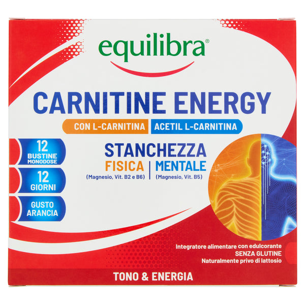Carnitine Energy per stanchezza fisica e mentale – Equilibra Store